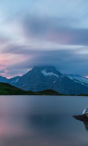 Preview wallpaper lake, mountain, landscape, nature, silence