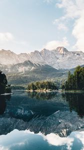 Preview wallpaper lake, mountain, reflection, landscape