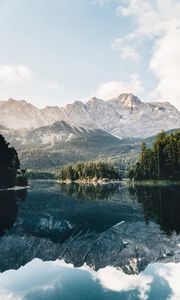 Preview wallpaper lake, mountain, reflection, landscape