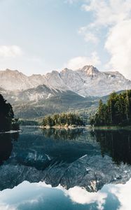 Preview wallpaper lake, mountain, reflection, landscape