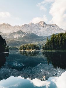 Preview wallpaper lake, mountain, reflection, landscape