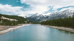 Preview wallpaper lake, mountains, landscape