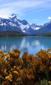 Preview wallpaper lake, mountains, nature