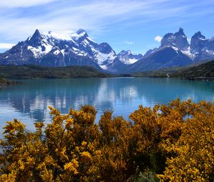 Preview wallpaper lake, mountains, nature