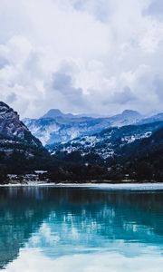 Preview wallpaper lake, mountains, reflection