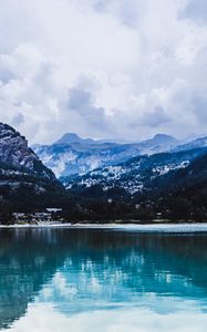 Preview wallpaper lake, mountains, reflection