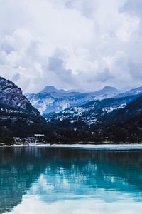 Preview wallpaper lake, mountains, reflection