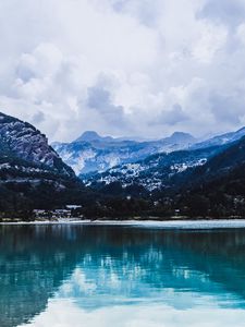 Preview wallpaper lake, mountains, reflection