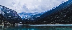 Preview wallpaper lake, mountains, reflection