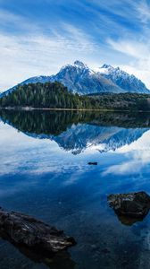 Preview wallpaper lake, mountains, reflection, water, landscape