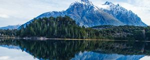 Preview wallpaper lake, mountains, reflection, water, landscape