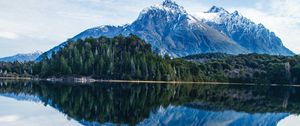 Preview wallpaper lake, mountains, reflection, water, landscape