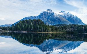 Preview wallpaper lake, mountains, reflection, water, landscape
