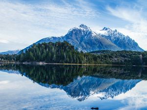 Preview wallpaper lake, mountains, reflection, water, landscape