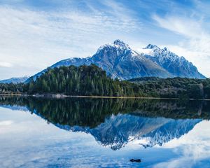 Preview wallpaper lake, mountains, reflection, water, landscape