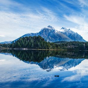 Preview wallpaper lake, mountains, reflection, water, landscape