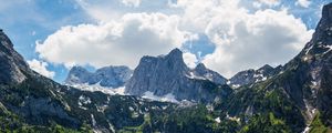 Preview wallpaper lake, mountains, rocks, forest