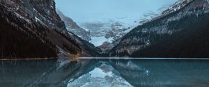 Preview wallpaper lake, mountains, shore, water, reflection
