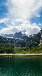 Preview wallpaper lake, mountains, silence, landscape, nature