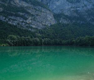 Preview wallpaper lake, reflection, trees, rocks