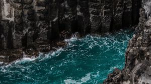 Preview wallpaper lake, river, water, current, waves, rocks, stones