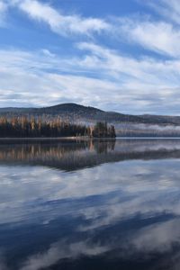 Preview wallpaper lake, trees, reflection, nature, landscape