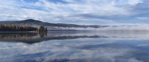 Preview wallpaper lake, trees, reflection, nature, landscape