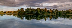 Preview wallpaper lake, trees, shore, water, reflection