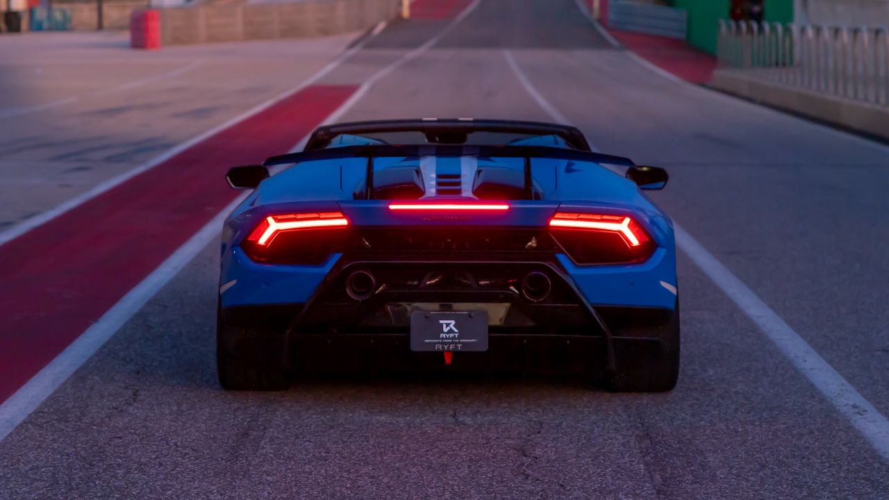 Wallpaper lamborghini aventador, lamborghini, car, sports car, blue, race