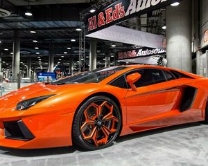 Preview wallpaper lamborghini, aventador, lp700-4, supercar, asanti