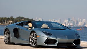 Preview wallpaper lamborghini, aventador, supercar, lp700-4, roadster