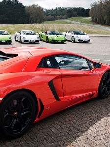 Preview wallpaper lamborghini, aventador, supercar, gallardo