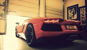 Preview wallpaper lamborghini, garage, style