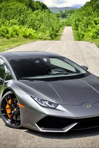 Preview wallpaper lamborghini, huracan, lp 610-4, front view