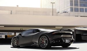 Preview wallpaper lamborghini, huracan, lp 610-4, side view