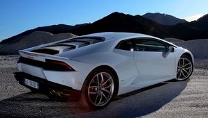 Preview wallpaper lamborghini, huracan, lp 610-4, 2014