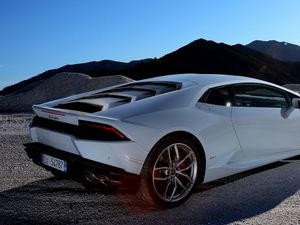 Preview wallpaper lamborghini, huracan, lp 610-4, 2014