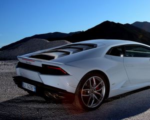 Preview wallpaper lamborghini, huracan, lp 610-4, 2014