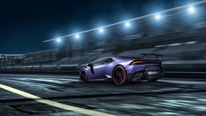 Preview wallpaper lamborghini huracan, vorsteiner, novara