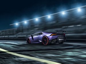 Preview wallpaper lamborghini huracan, vorsteiner, novara