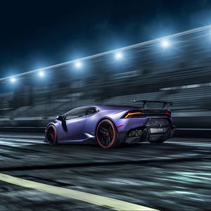 Preview wallpaper lamborghini huracan, vorsteiner, novara