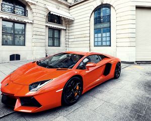 Preview wallpaper lamborghini, lamborghini aventador, cars, style