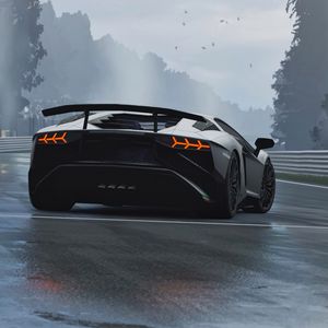 Preview wallpaper lamborghini murcielago, lamborghini, sports car, art