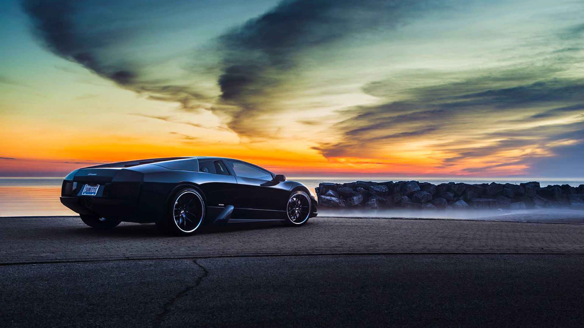 Download wallpaper 1920x1080 lamborghini, murcielago, lp640-4, v12