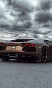 Preview wallpaper lamborghini, rabbioso, wheelsandmore, aventador