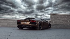 Preview wallpaper lamborghini, rabbioso, wheelsandmore, aventador