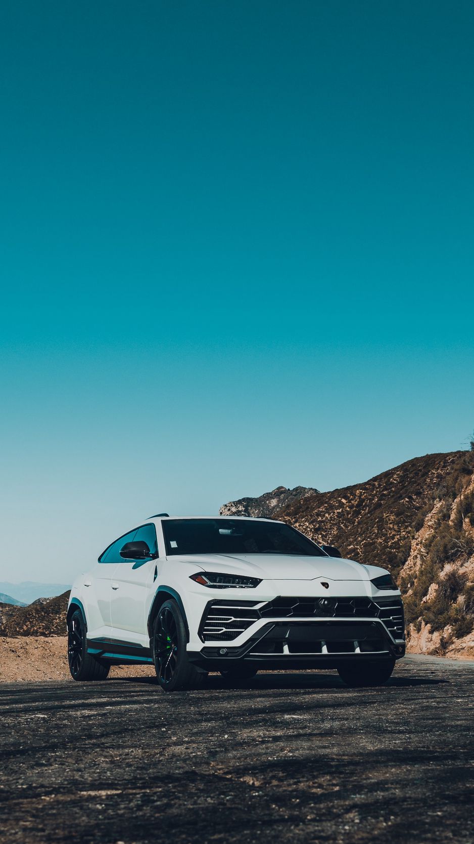 Download wallpaper 938x1668 lamborghini urus, lamborghini, car, white,  front view iphone 8/7/6s/6 for parallax hd background