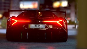 Preview wallpaper lamborghini veneno, lamborghini, sports car, racing