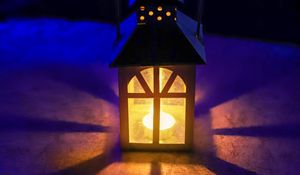 Preview wallpaper lamp, candle, darkness, lighting, night