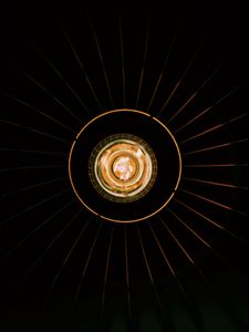 Preview wallpaper lamp, circle, lighting, dark